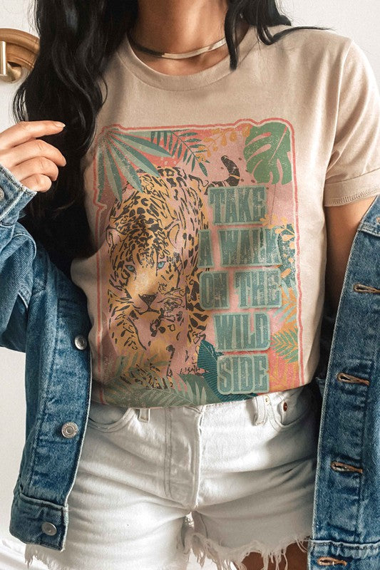 Take a Walk on the Wild Side Graphic T-Shirt