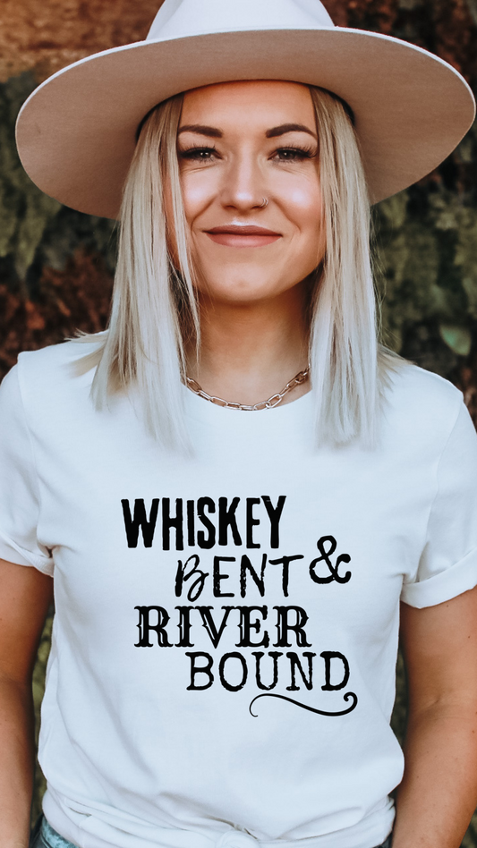 Whiskey Bent & River Bound Graphic Tee