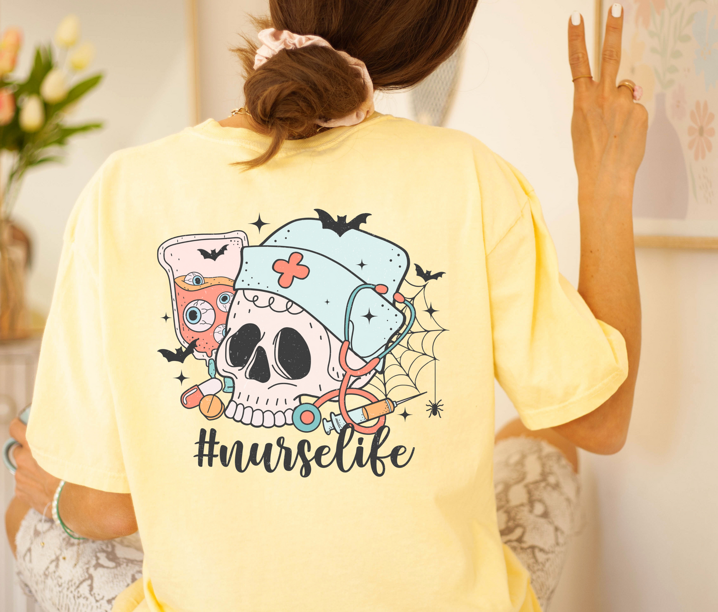 Nurse Life- Comfort Colors Graphic Tee