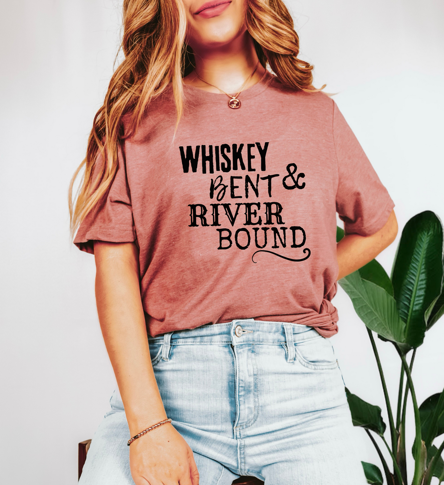 Whiskey Bent & River Bound Graphic Tee