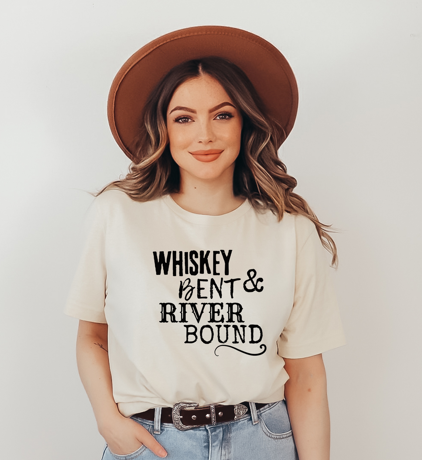 Whiskey Bent & River Bound Graphic Tee