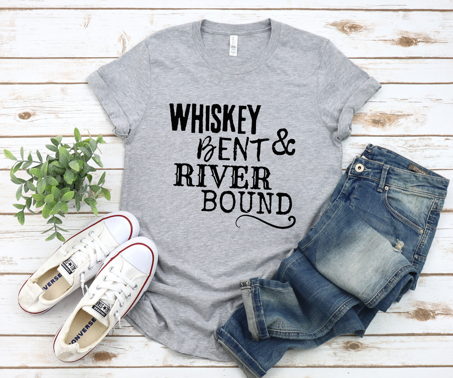 Whiskey Bent & River Bound Graphic Tee