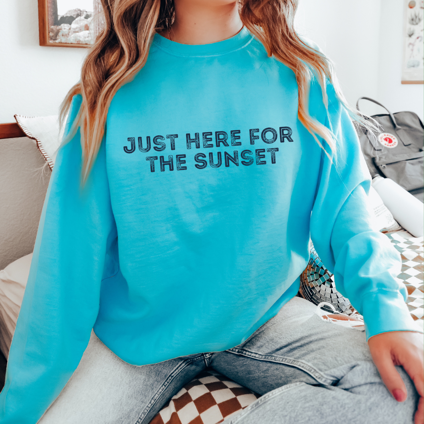 Just here for the Sunset- Comfort Colors Sweatshirt