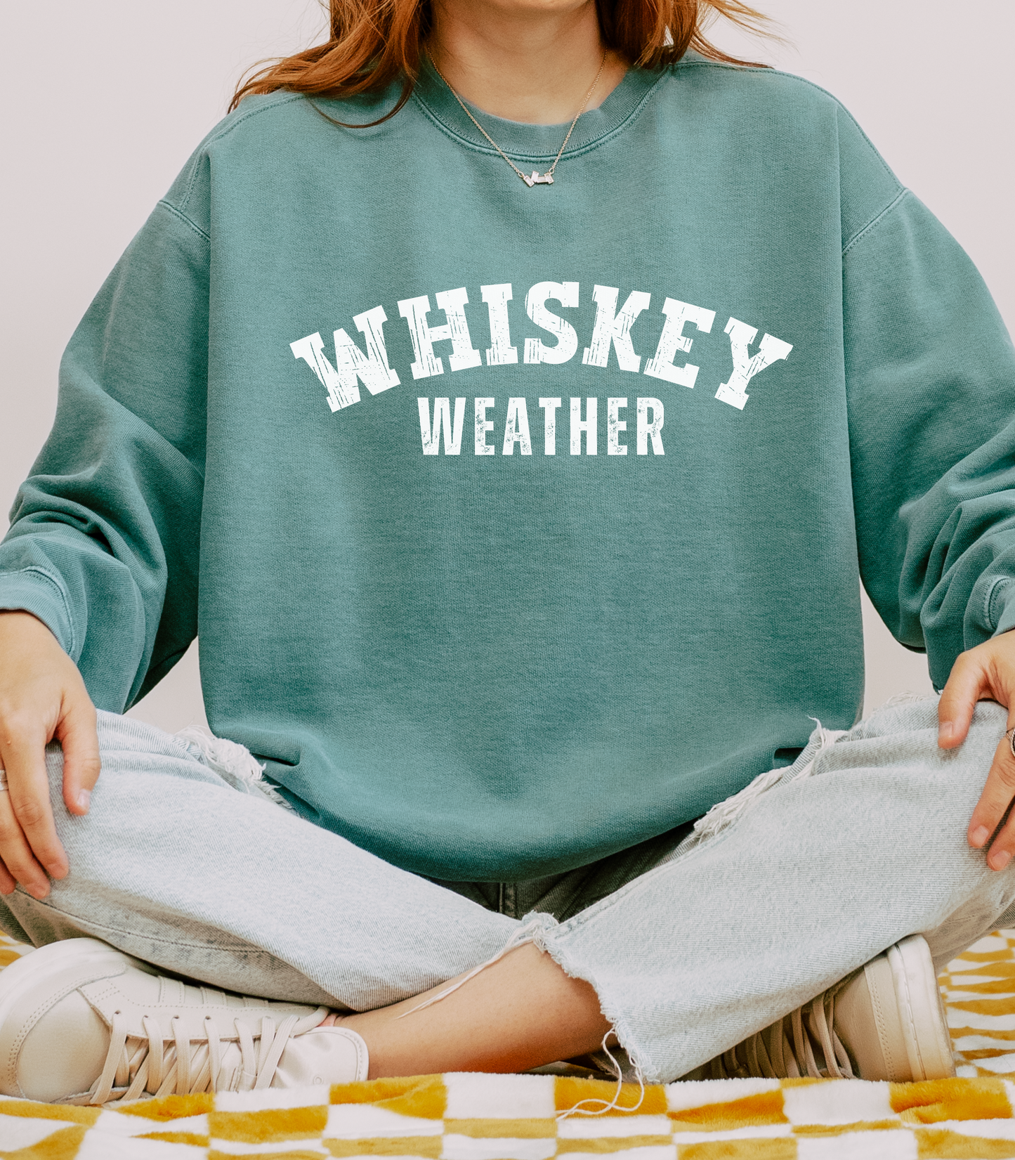 Whiskey Weather Sweatshirt (Comfort Colors)