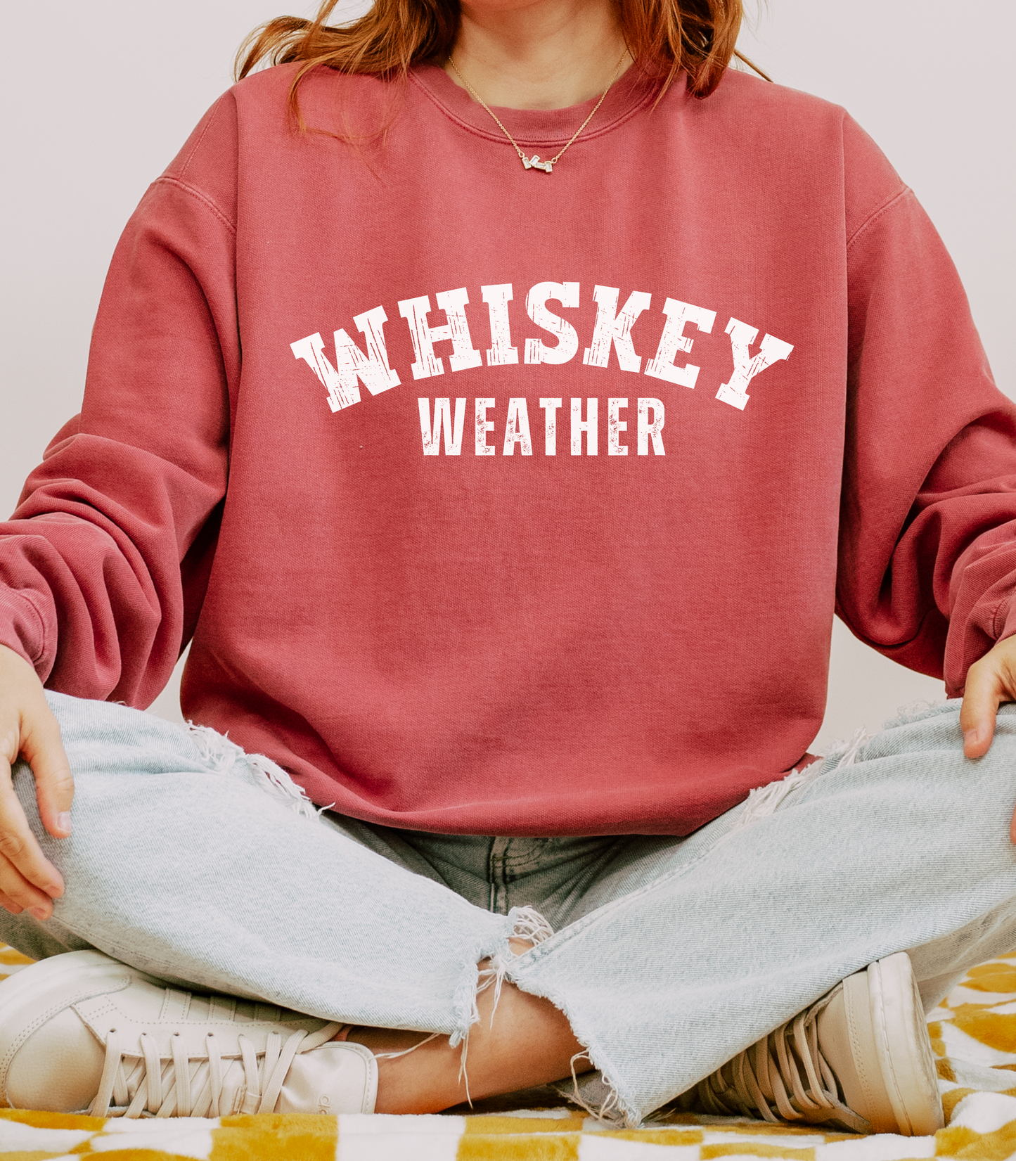 Whiskey Weather Sweatshirt (Comfort Colors)