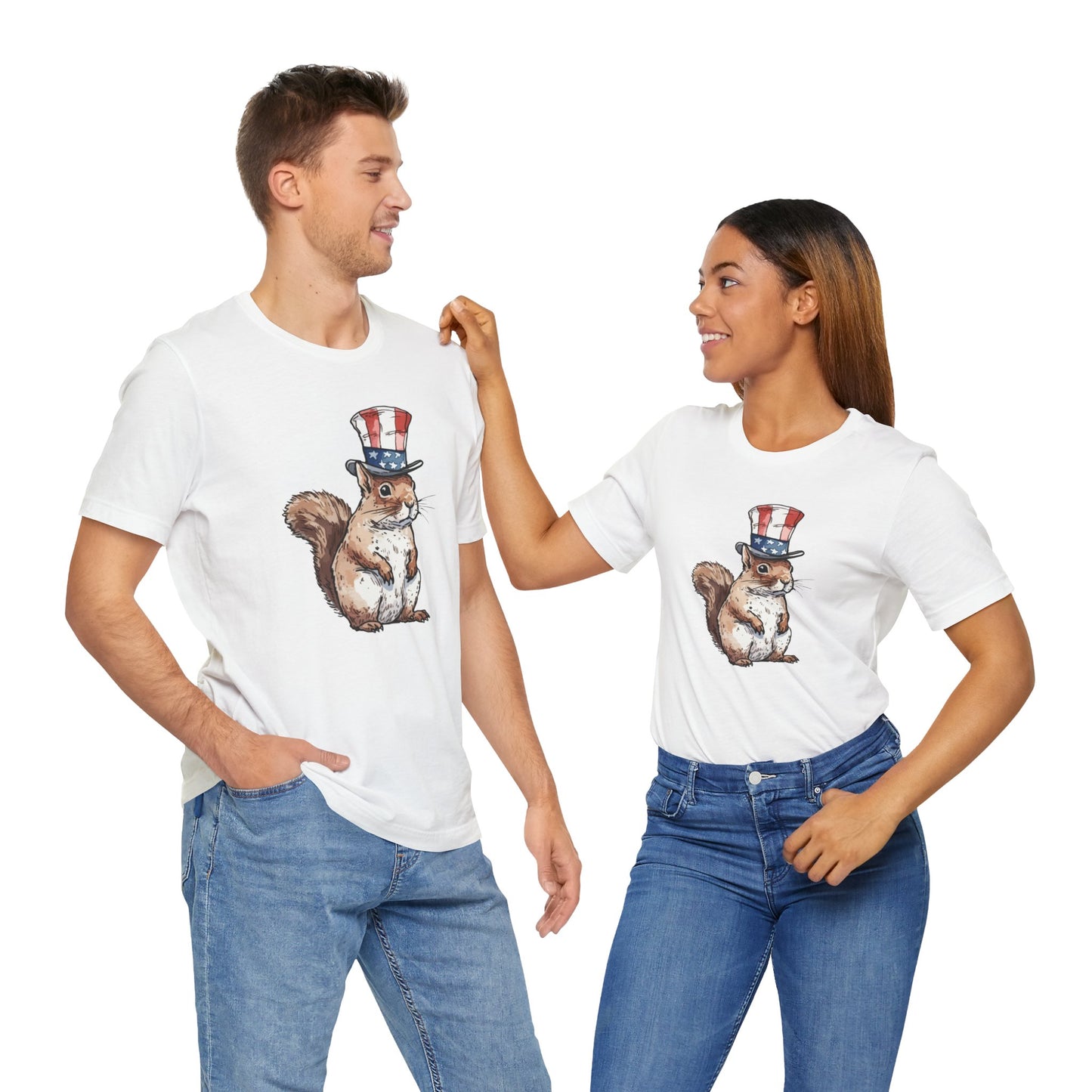 American Squirrel Graphic Tee