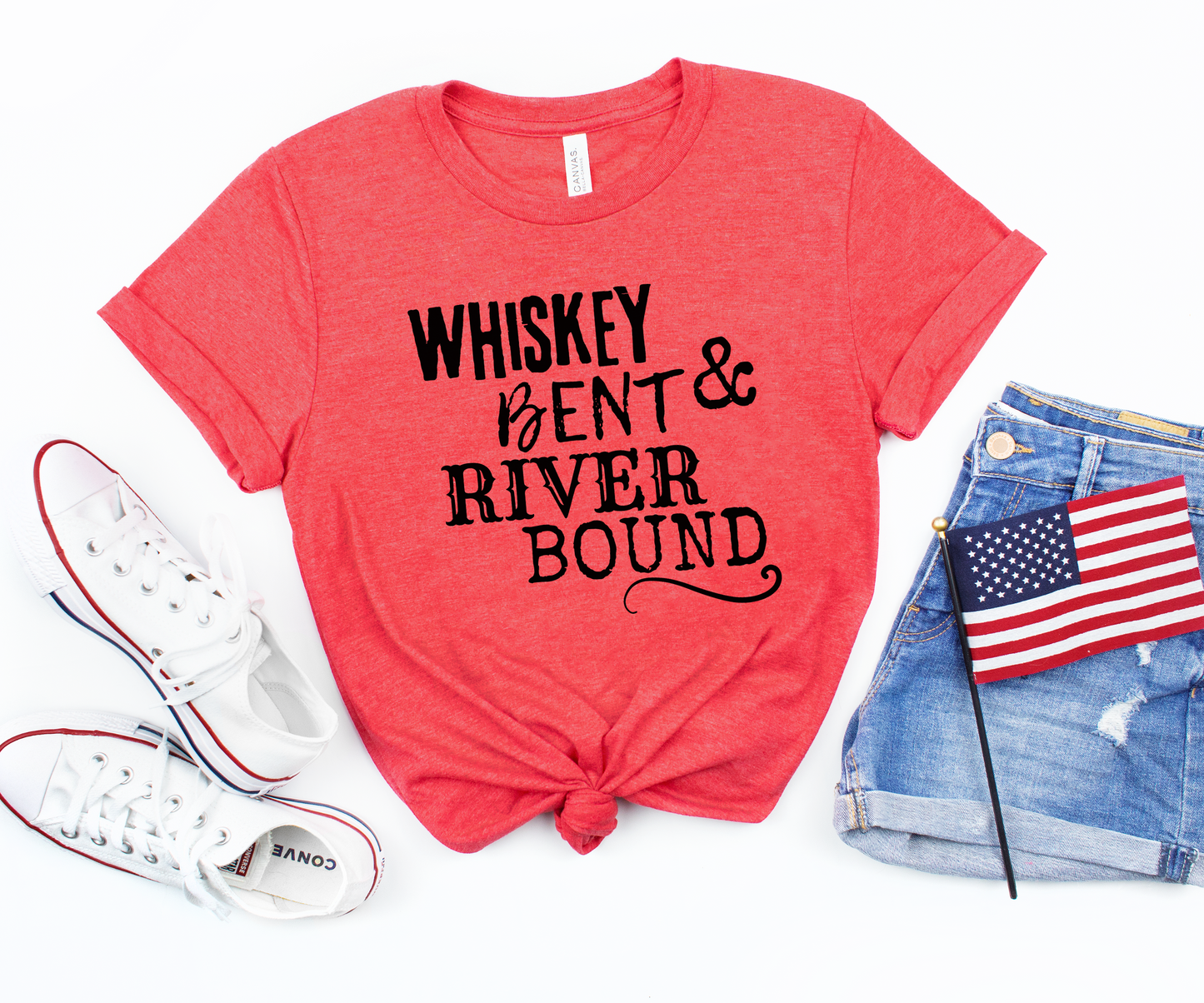 Whiskey Bent & River Bound Graphic Tee