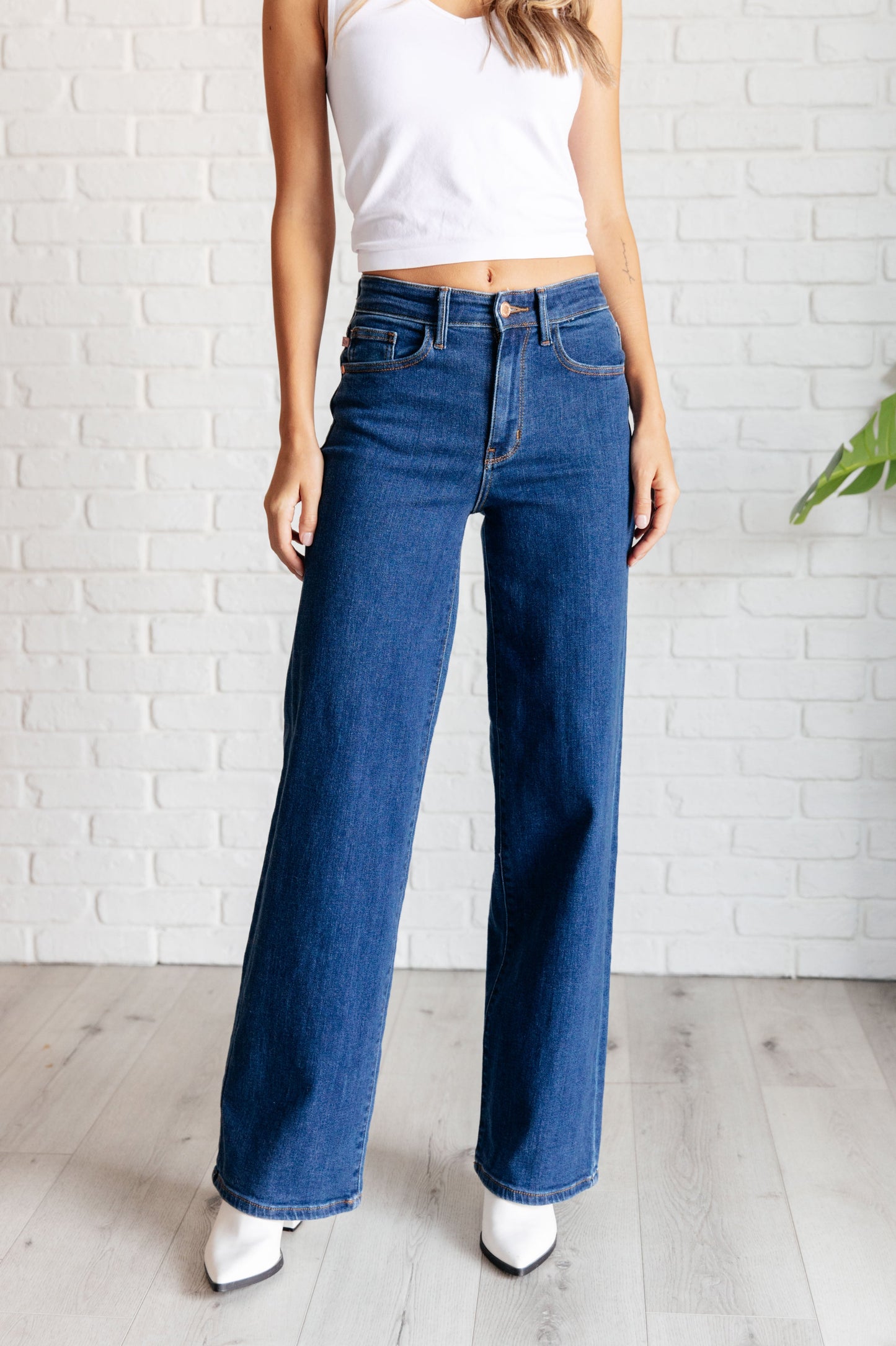 Hazel High Rise Vintage Wide Leg Jeans