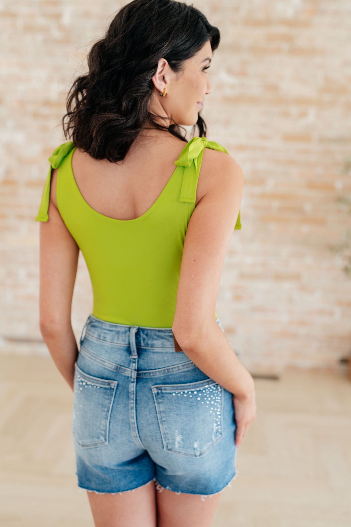 Just a Spritz Bodysuit in Lime