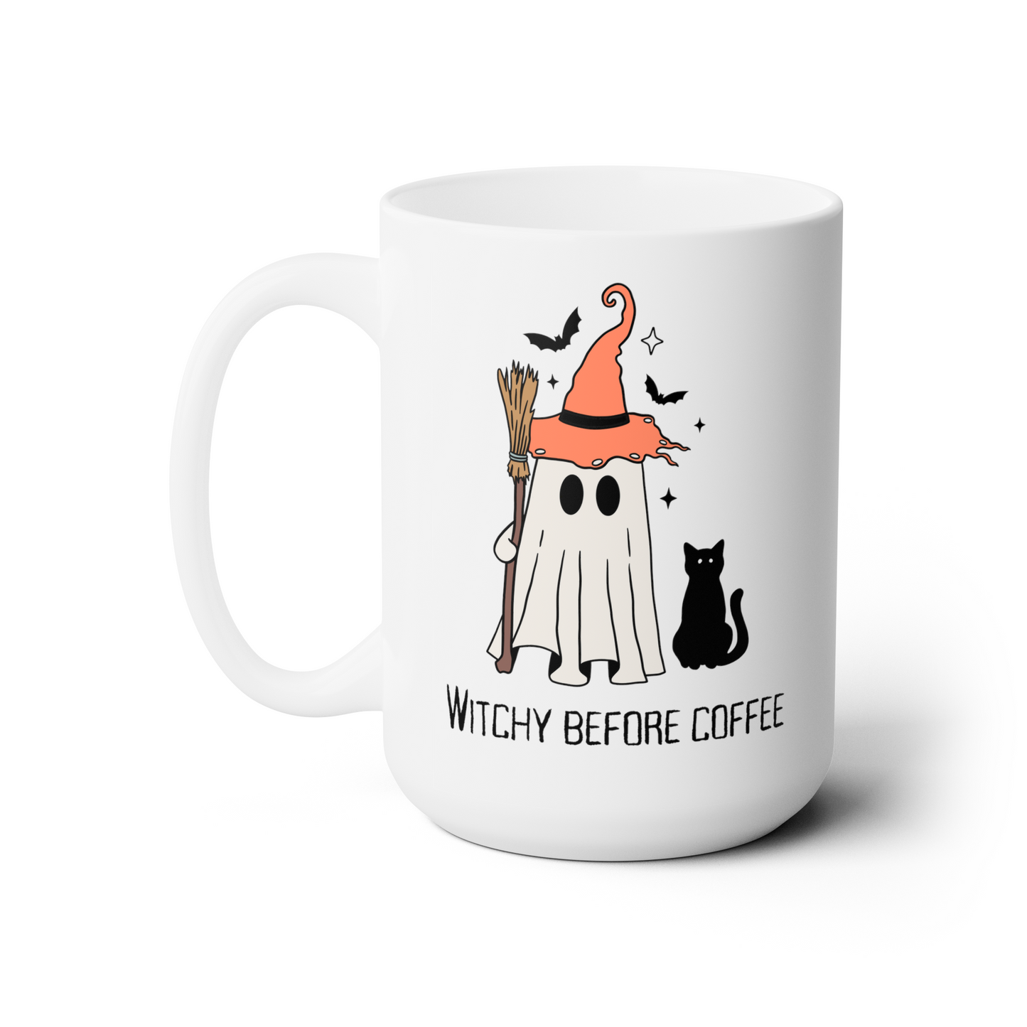 Witchy Before Coffee- Ceramic Mug 11oz/15oz