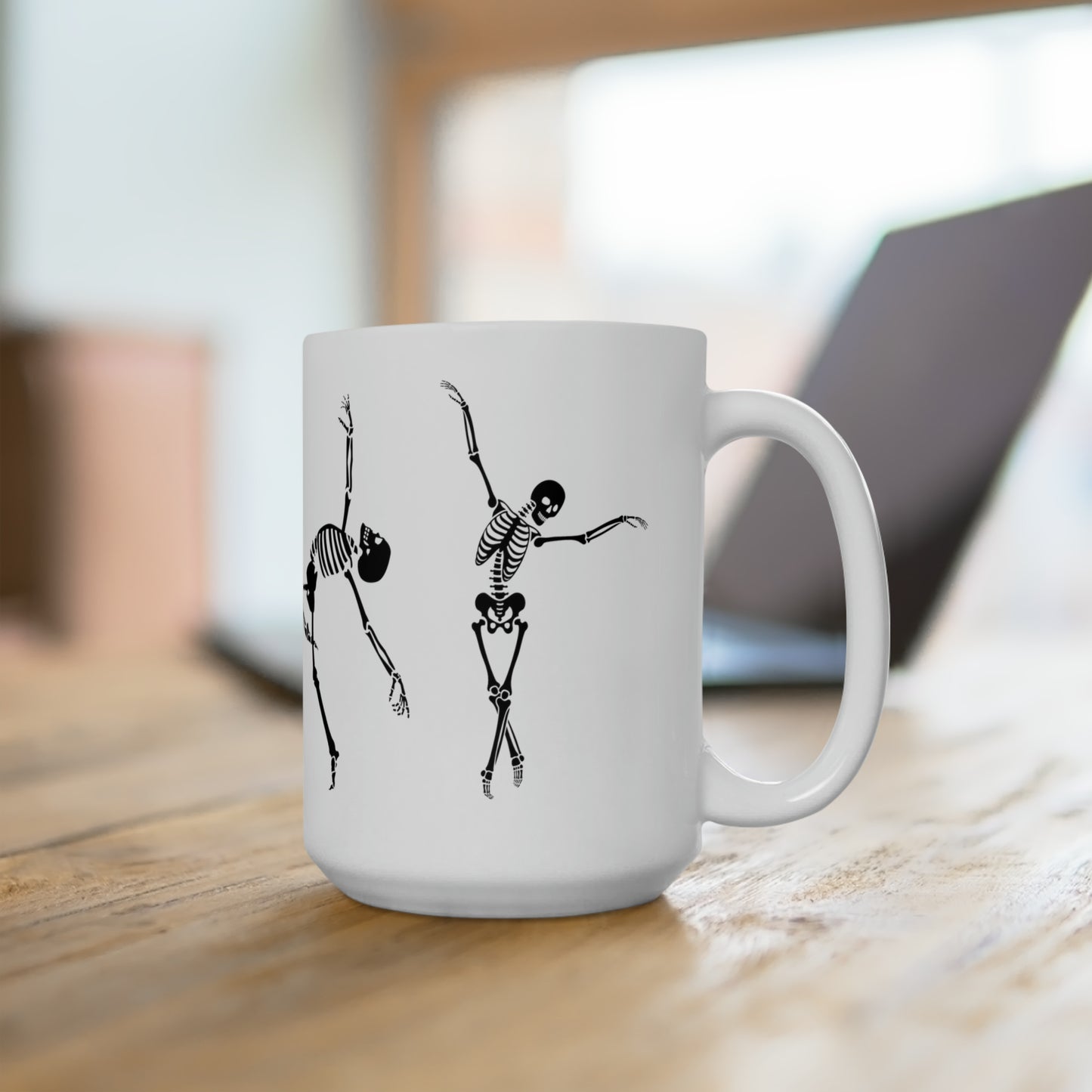 Dancing Skeletons- Ceramic Mug 11oz/15oz