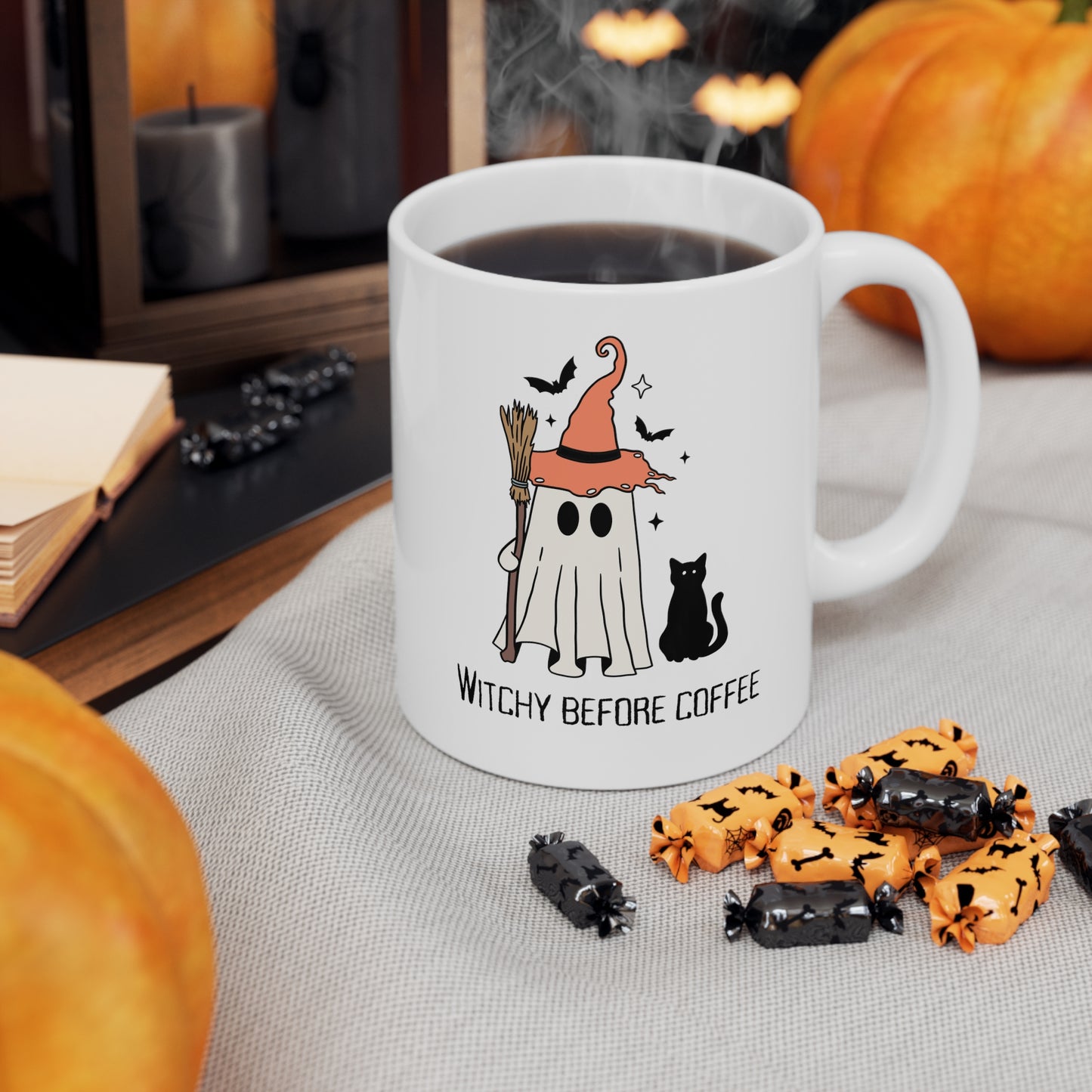 Witchy Before Coffee- Ceramic Mug 11oz/15oz